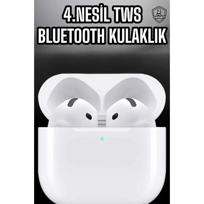 4.Nesil Kaliteli TWS Android ve İOS Uyumlu Mikrofonlu Kulaklık