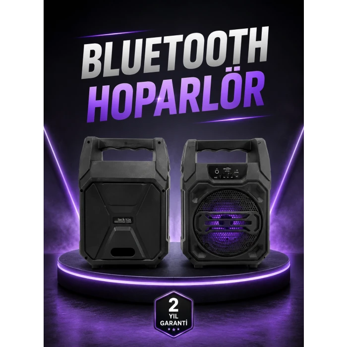 6.5 İnç Kablosuz Hoparlör Bluetooth Bağlantılı Yüksek Ses