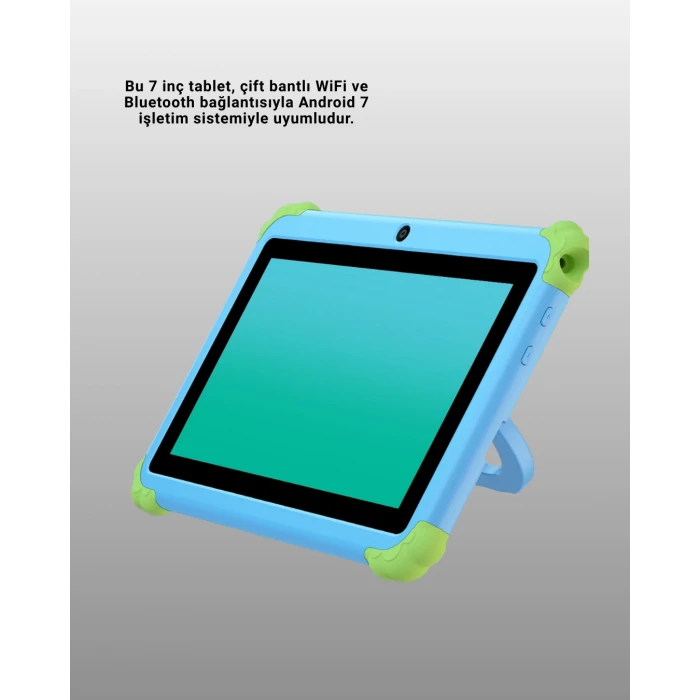 7 İnç Android Tablet WiFi Bluetooth ve Çift Kamera Destekli