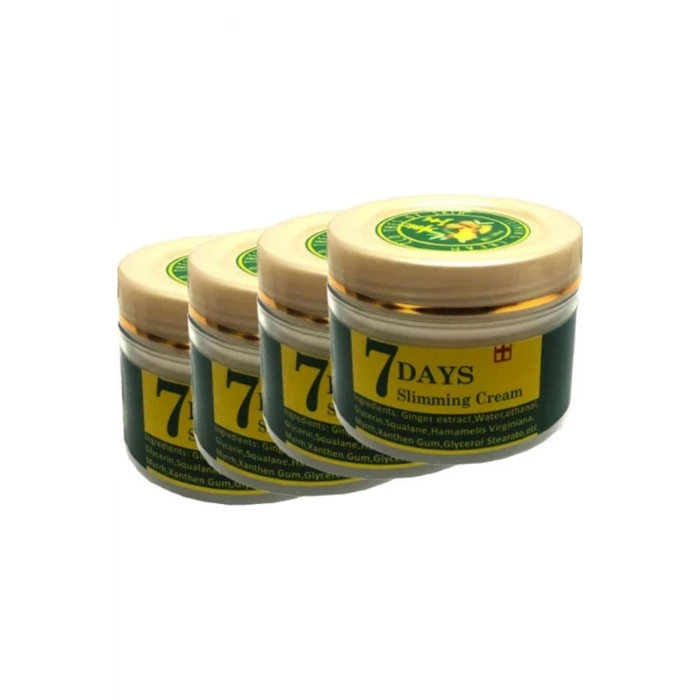 7Days 4lü Adet Ginger Miracle Slimming Cream Kremi 100 ml