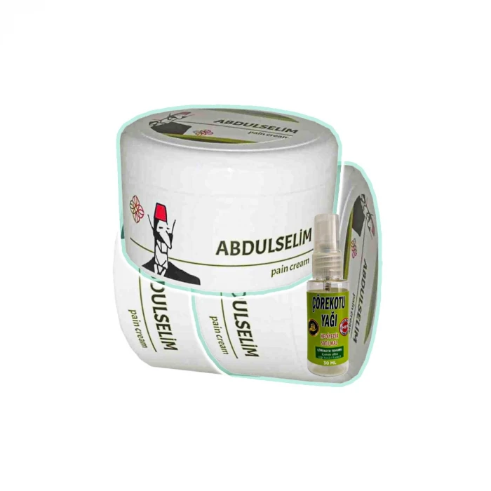 ABDÜLSELİM KREMİ 3 ADET 200 ML + ÇÖREK OTU YAĞI YAĞI 30 ML