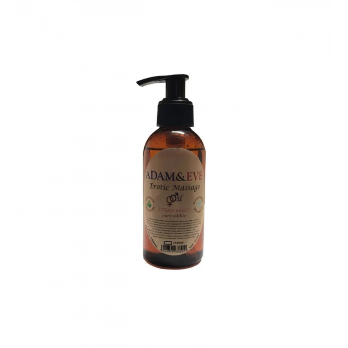 ADAM&EVE MASSAGE OIL ÇİLEKLİ MASAJ YAĞI 150ML