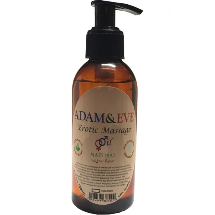 ADAM&EVE MASSAGE OIL NATUREL MASA YAĞI 150ML