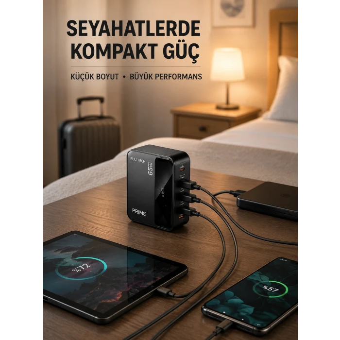 Akıllı Güç Dağılımlı 4 Girişli Şarj İstasyonu