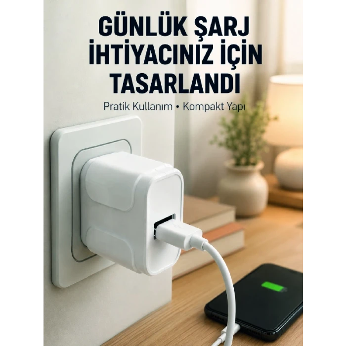 Akıllı Güvenlik Korumalı USB Şarj Başlığı 12W Güç Çıkışı