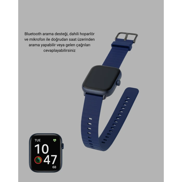 Akıllı Saat Ultra 2.05 IPS Ekran Bluetooth Aramalı Spor Modlu