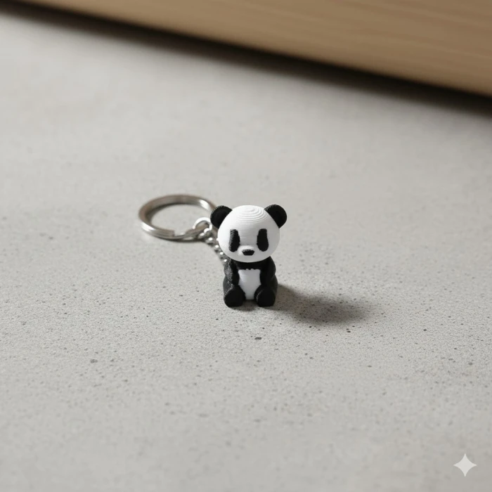Anahtarlık- Panda 3lü Set