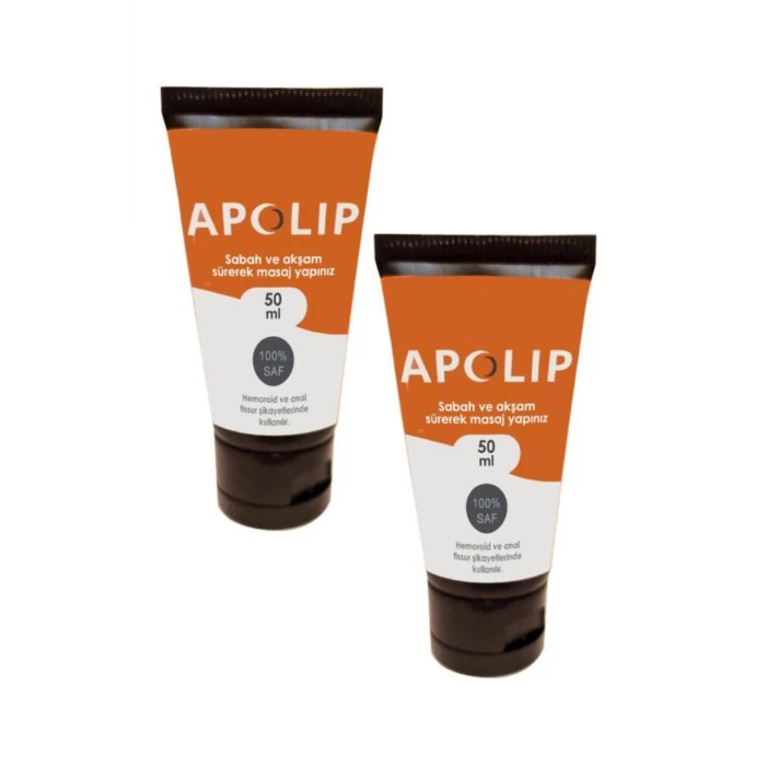 Apolip Hızlı Etkili Rahatlatıcı Kremi 50ml 2 Adet