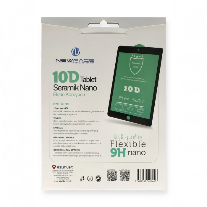 Apple iPad Mini 3 Tablet 10D Seramik Nano