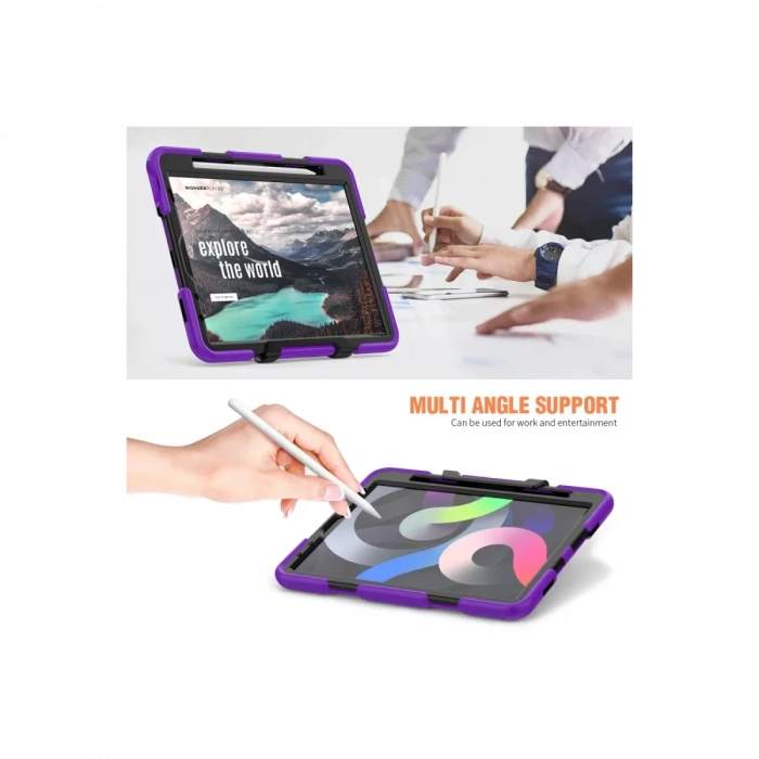 Apple iPad Pro 11 (2020) Kılıf Griffin Tablet Kapak - Mor