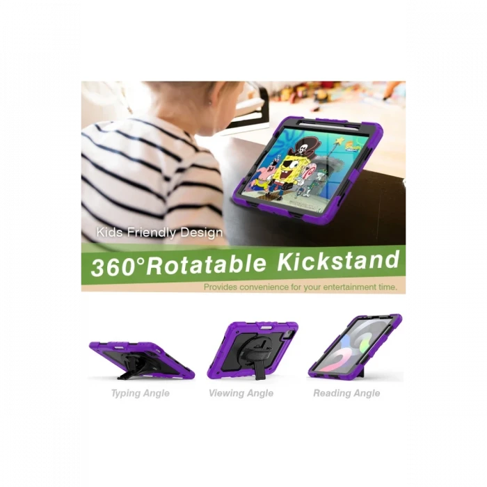 Apple iPad Pro 11 (2020) Kılıf Pars Tablet Kapak - Mor
