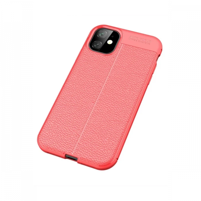 Apple iPhone 11 Kılıf Auto Focus Kapak - Kırmızı