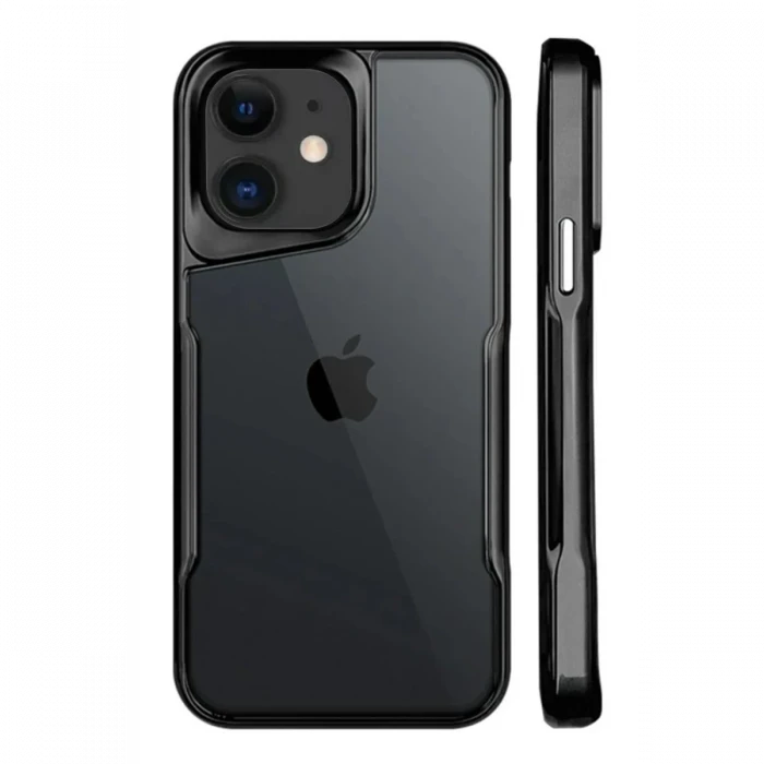Apple iPhone 11 Kılıf Boyi Silikon Kapak - Siyah