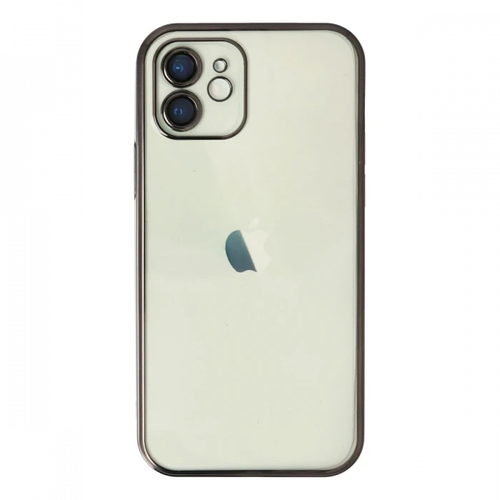 Apple iPhone 11 Kılıf Razer Lensli Silikon - Siyah