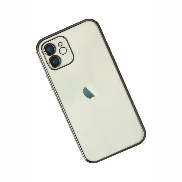 Apple iPhone 11 Kılıf Razer Lensli Silikon - Siyah