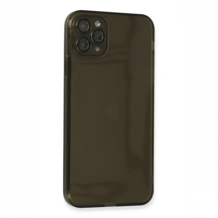 Apple iPhone 11 Pro Kılıf Fly Lens Silikon - Siyah