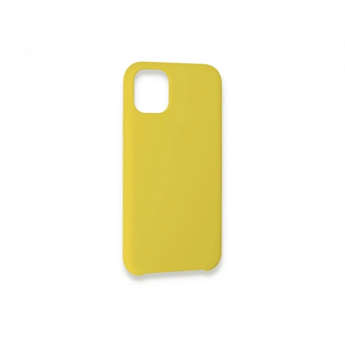 Apple iPhone 11 Pro Kılıf Lansman Legant Silikon - Sarı
