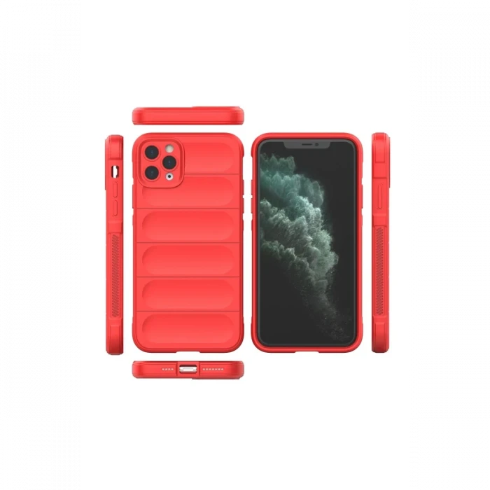 Apple iPhone 11 Pro Kılıf Optimum Silikon - Kırmızı