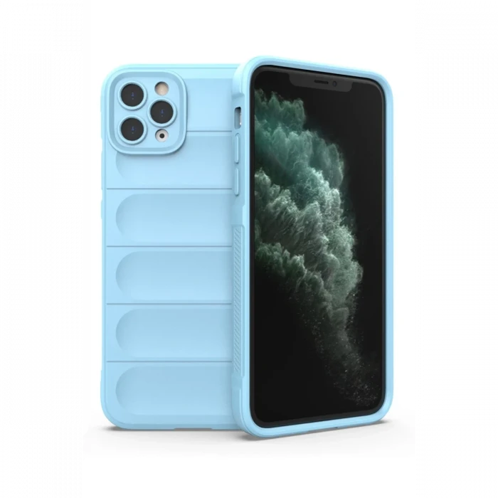 Apple iPhone 11 Pro Kılıf Optimum Silikon - Sky Blue