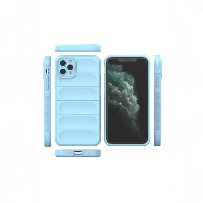Apple iPhone 11 Pro Kılıf Optimum Silikon - Sky Blue