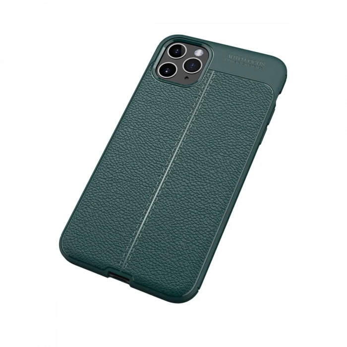 Apple iPhone 11 Pro Max Kılıf Auto Focus Kapak - Yeşil