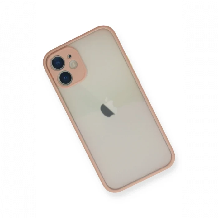 Apple iPhone 11 Pro Max Kılıf Montreal Silikon Kapak - Pembe
