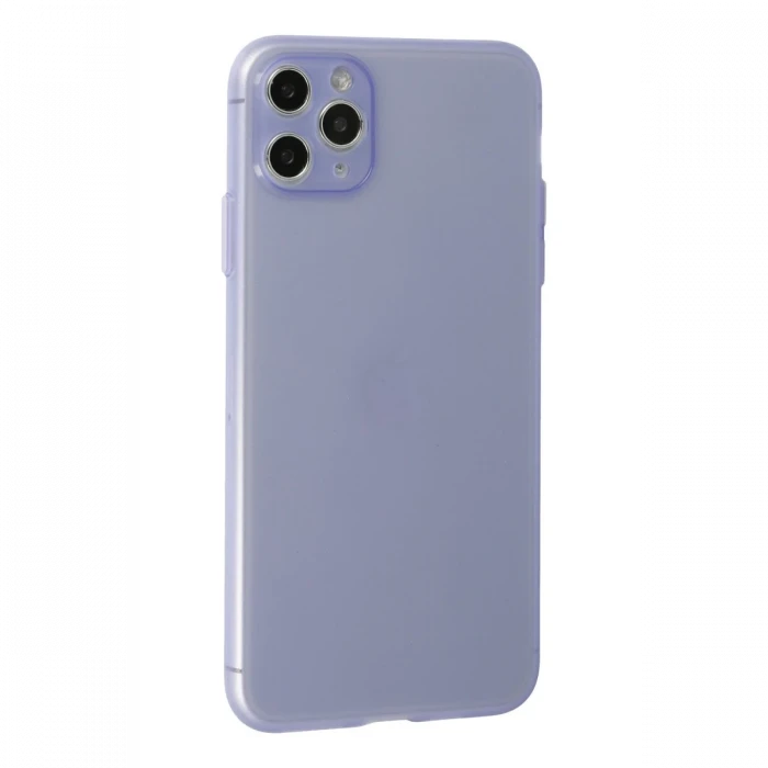 Apple iPhone 11 Pro Max Kılıf Puma Silikon - Mor