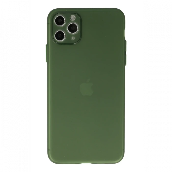 Apple iPhone 11 Pro Max Kılıf Puma Silikon - Yeşil