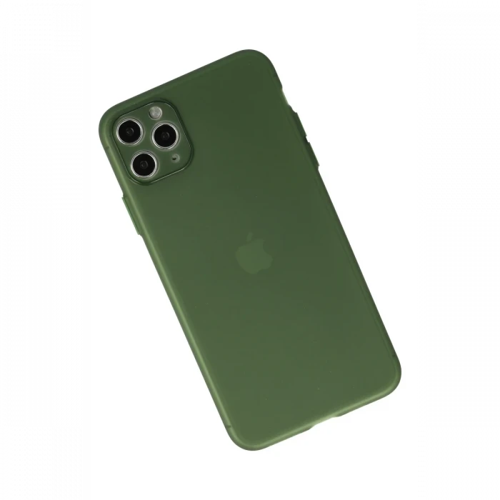 Apple iPhone 11 Pro Max Kılıf Puma Silikon - Yeşil