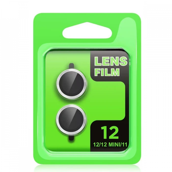 Apple iPhone 11 Raze Metal Kamera Lens - Mor