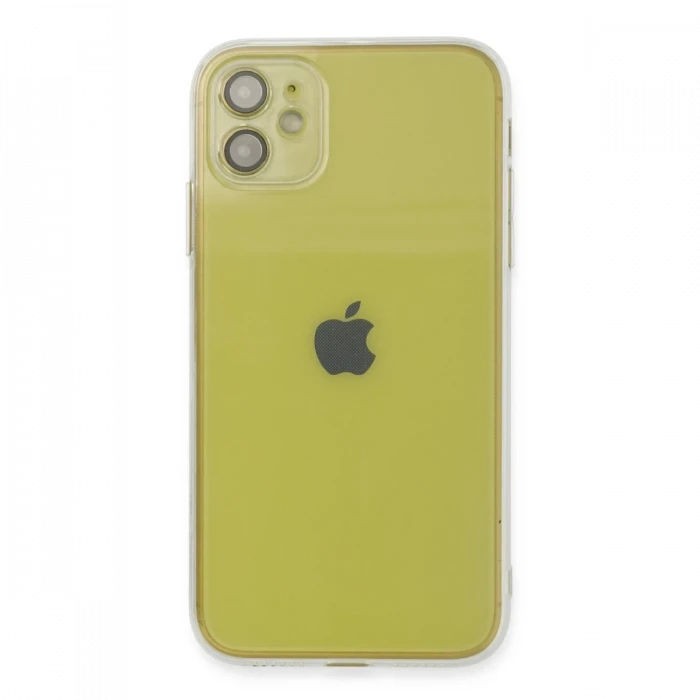 Apple iPhone 12 Kılıf Fly Lens Silikon - Şeffaf