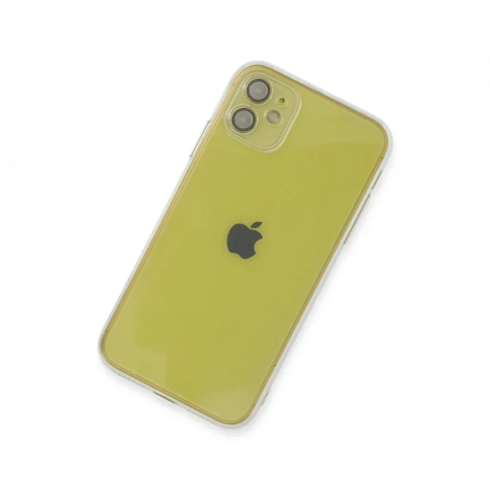 Apple iPhone 12 Kılıf Fly Lens Silikon - Şeffaf