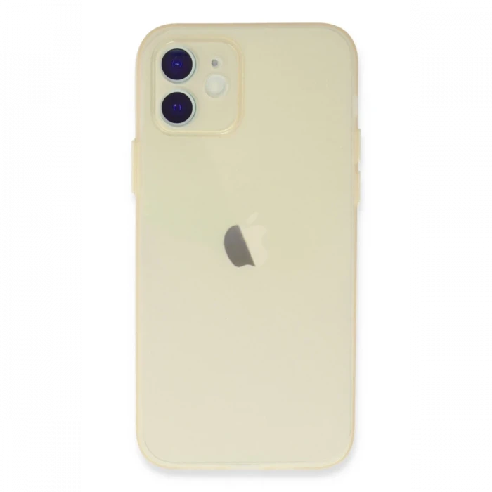 Apple iPhone 12 Kılıf Puma Silikon - Gold