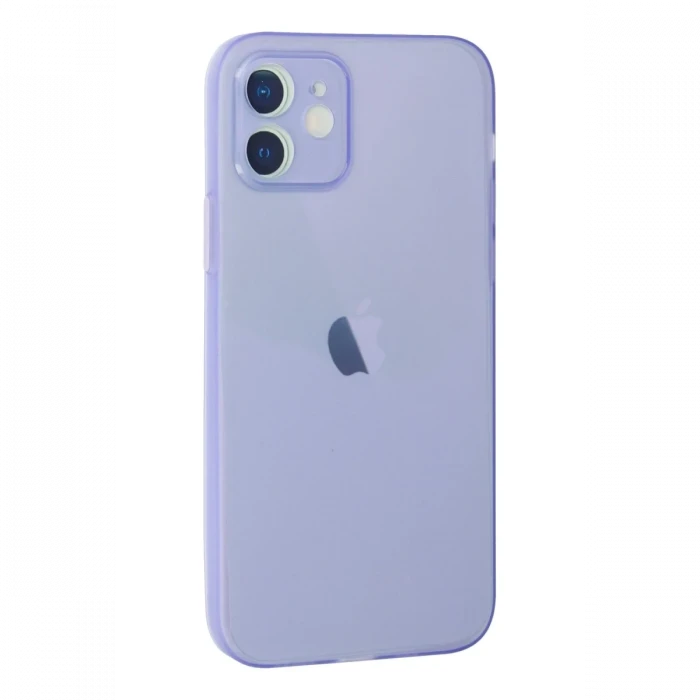 Apple iPhone 12 Kılıf Puma Silikon - Mor