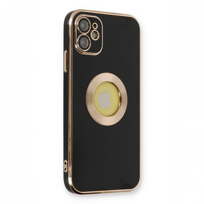 Apple iPhone 12 Kılıf Store Silikon - Siyah