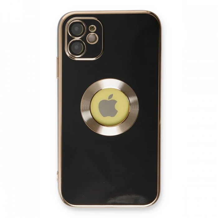 Apple iPhone 12 Kılıf Store Silikon - Siyah