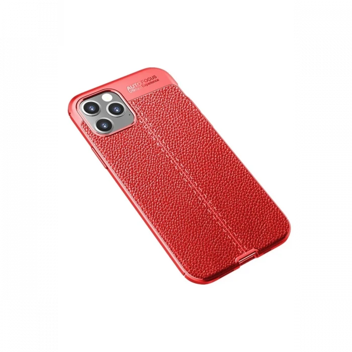 Apple iPhone 12 Pro Kılıf Auto Focus Kapak - Kırmızı