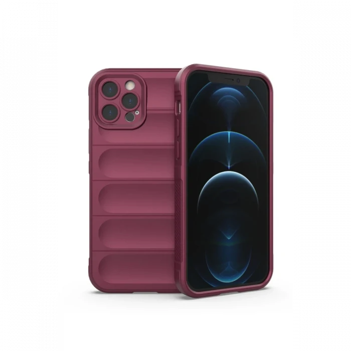 Apple iPhone 12 Pro Kılıf Optimum Silikon - Bordo