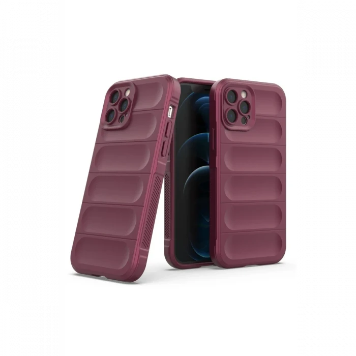 Apple iPhone 12 Pro Kılıf Optimum Silikon - Bordo
