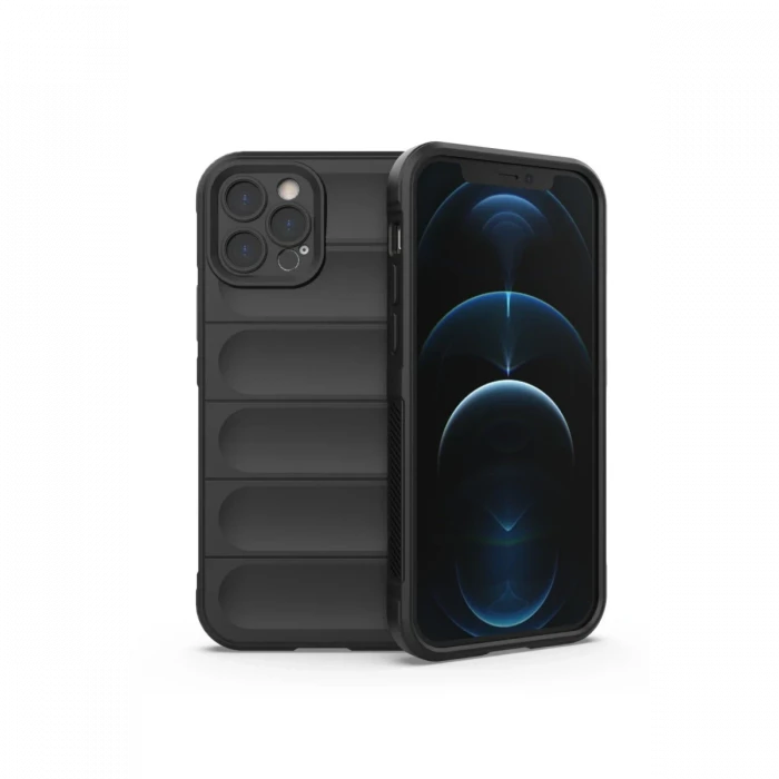 Apple iPhone 12 Pro Kılıf Optimum Silikon - Siyah