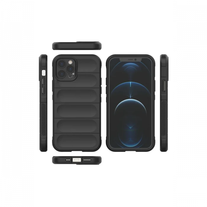 Apple iPhone 12 Pro Kılıf Optimum Silikon - Siyah