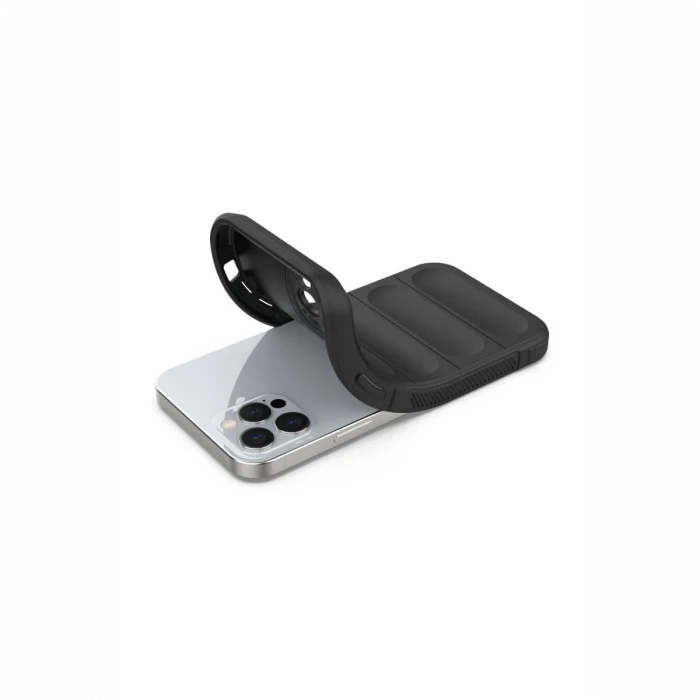 Apple iPhone 12 Pro Kılıf Optimum Silikon - Siyah