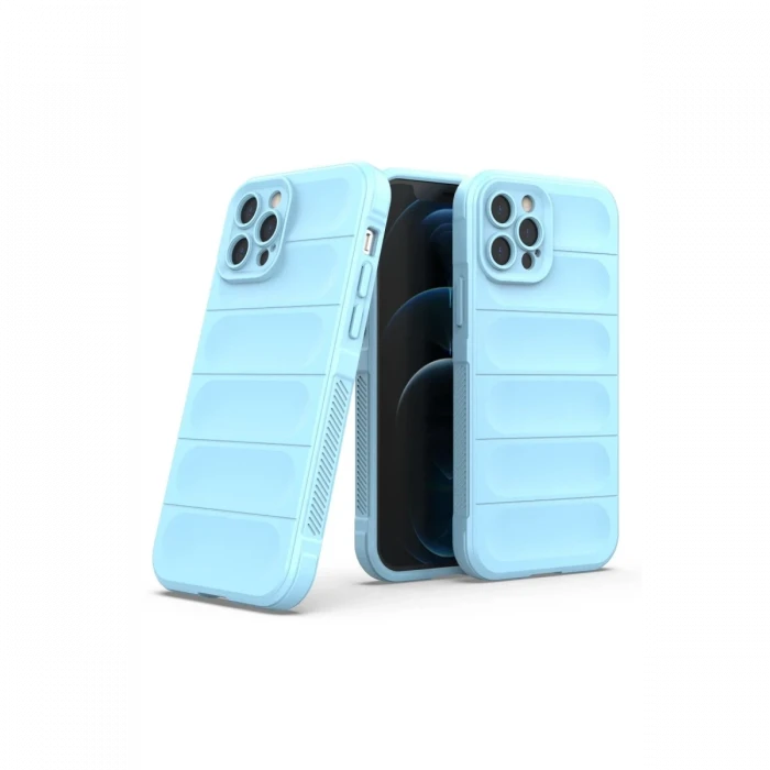Apple iPhone 12 Pro Kılıf Optimum Silikon - Sky Blue