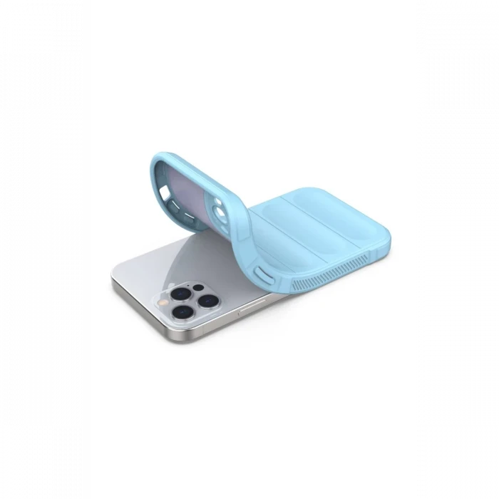 Apple iPhone 12 Pro Kılıf Optimum Silikon - Sky Blue