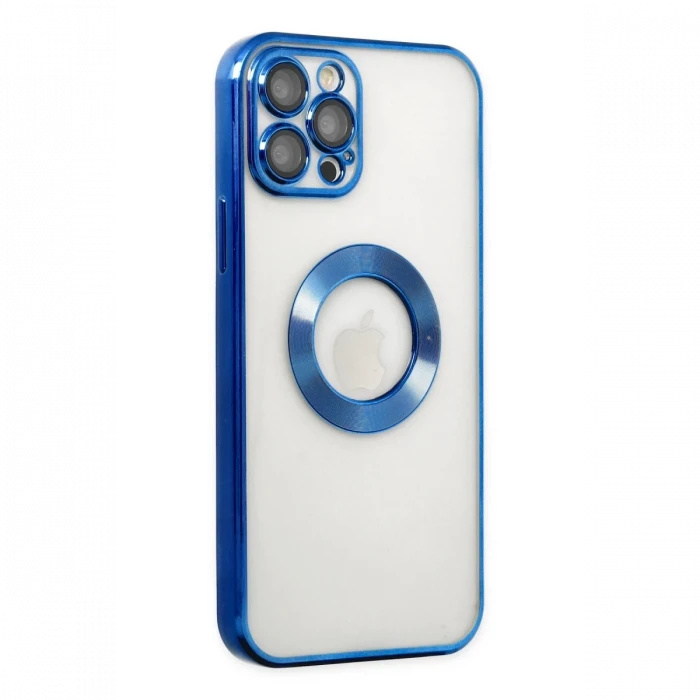 Apple iPhone 12 Pro Kılıf Slot Silikon - Mavi