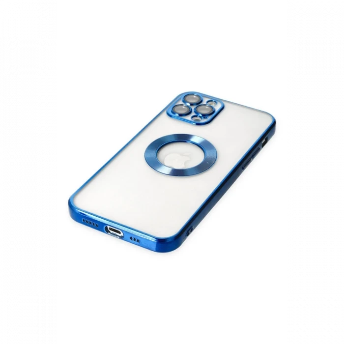 Apple iPhone 12 Pro Kılıf Slot Silikon - Mavi