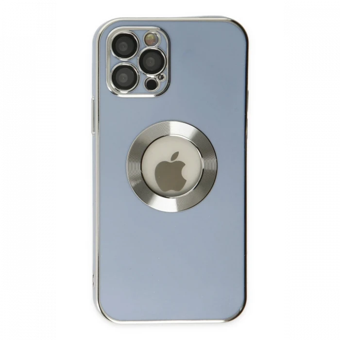 Apple iPhone 12 Pro Kılıf Store Silikon - Sierra Blue