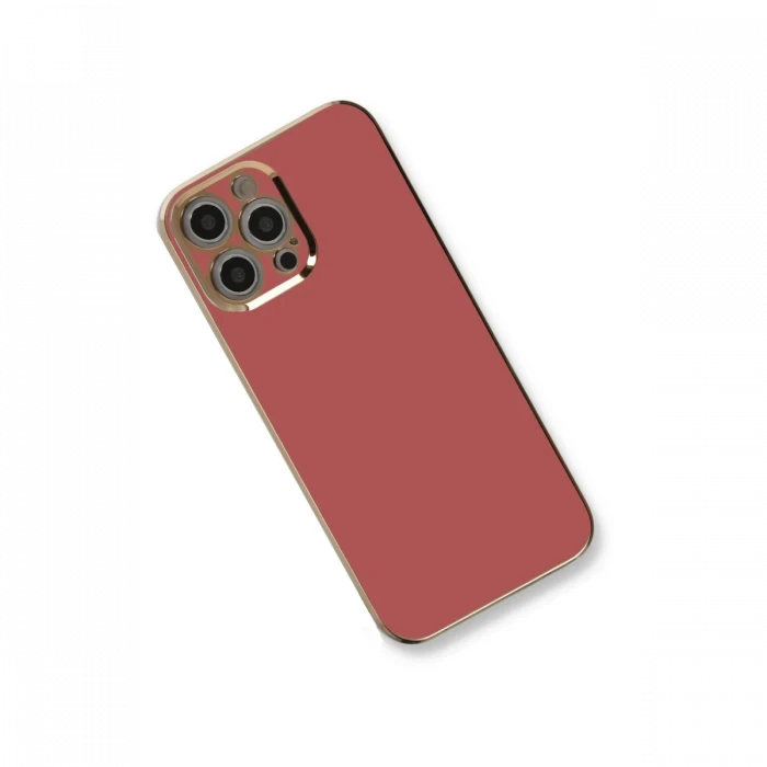 Apple iPhone 12 Pro Kılıf Volet Silikon - Kırmızı