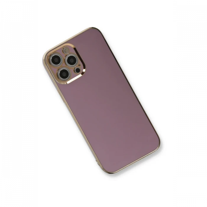 Apple iPhone 12 Pro Kılıf Volet Silikon - Mor