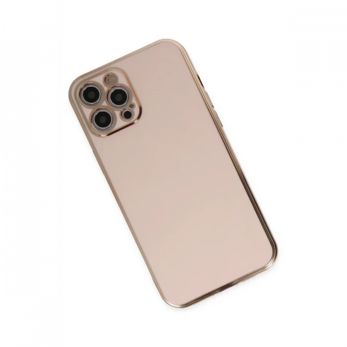 Apple iPhone 12 Pro Kılıf Volet Silikon - Pembe